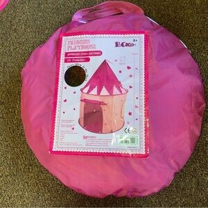 Princess Playhouse by Pockos UV protection for playtime and beach dressing room.